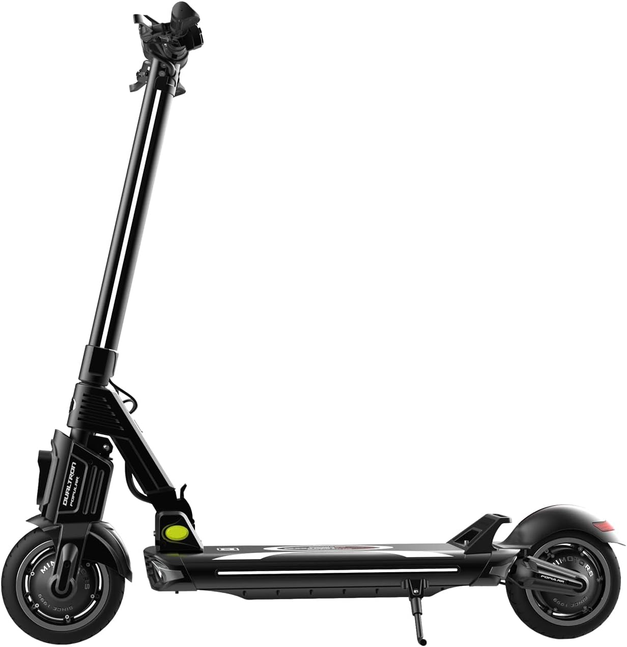 DUALTRON Pop Adult Electric Scooter – Single Motor – 52V 20Ah, 450W Motor, Range up to 45 km, 25 km/h, Fast Powerful and Comfortable, Black