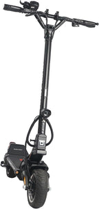 Aminia Adult Electric Scooter 52 V/13 Ah, 1000 W Motor, Range up to 45 km, 25 km/h, Fast Powerful and Comfortable, Black