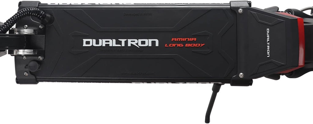 Minimotors – Adult Dualtron Aminia Long Body Electric Scooter 52 V/15 Ah, 2 Motors, 1000 W Motors, Range up to 50 km, 25 km/h, Fast Powerful and Comfortable, Black