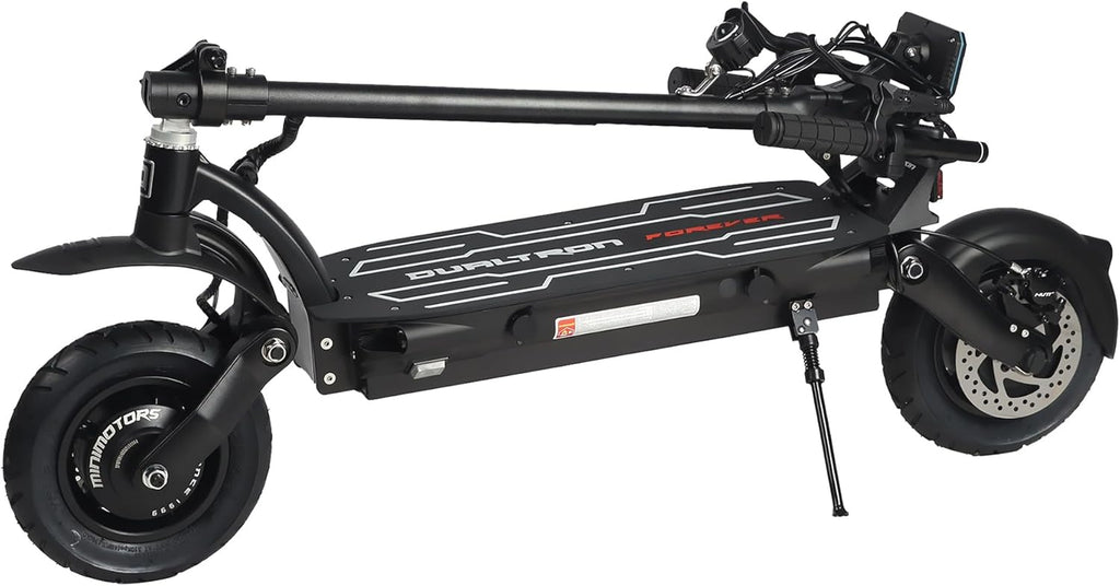 Minimotors Adult Electric Scooter Dualtron Forever Limited 60 V/24 Ah, 2 x 900 W Motors, Range up to 80 km, 25 km/h, Fast Powerful and Comfortable, Black New EY4 Screen