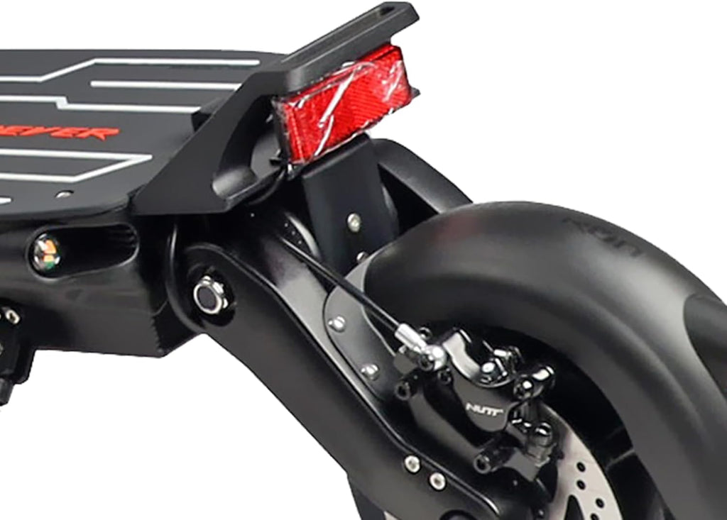 Minimotors Adult Electric Scooter Dualtron Forever Limited 60 V/24 Ah, 2 x 900 W Motors, Range up to 80 km, 25 km/h, Fast Powerful and Comfortable, Black New EY4 Screen