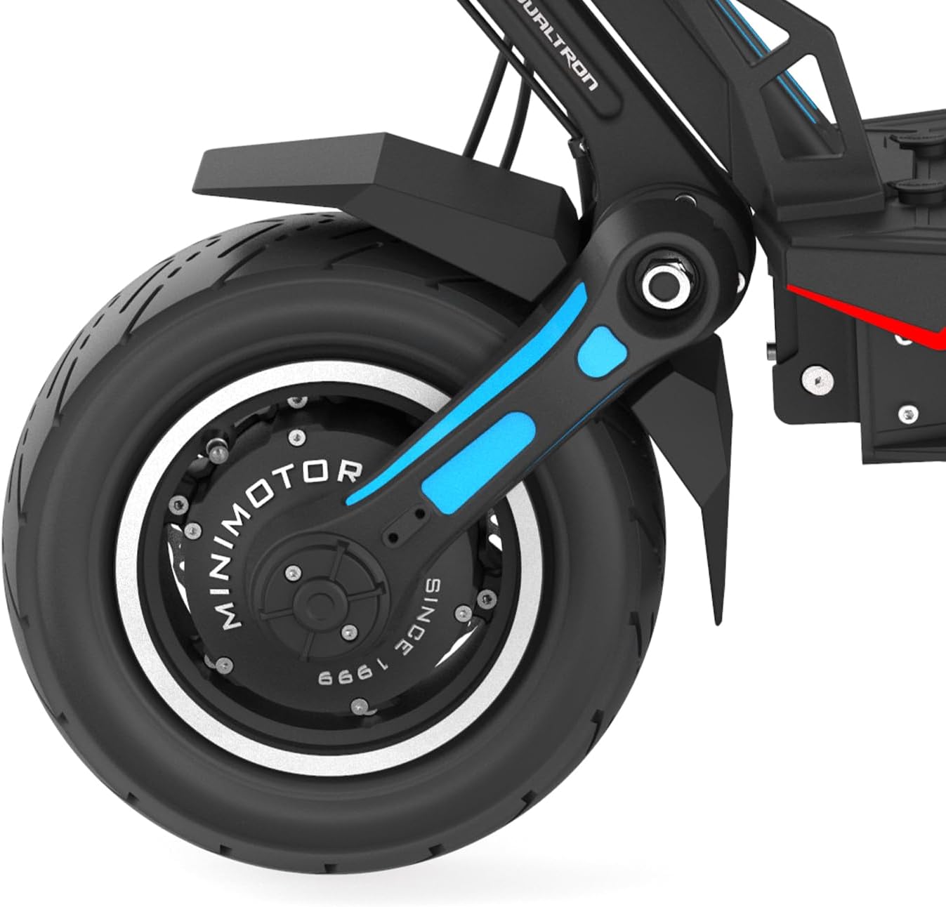 Minimotors – Dualtron Storm Limited Adult Electric Scooter 84 V/45 Ah, 2 Motors 5750 W, Range up to 180 km, 25 km/h, Fast Powerful and Comfortable, Black