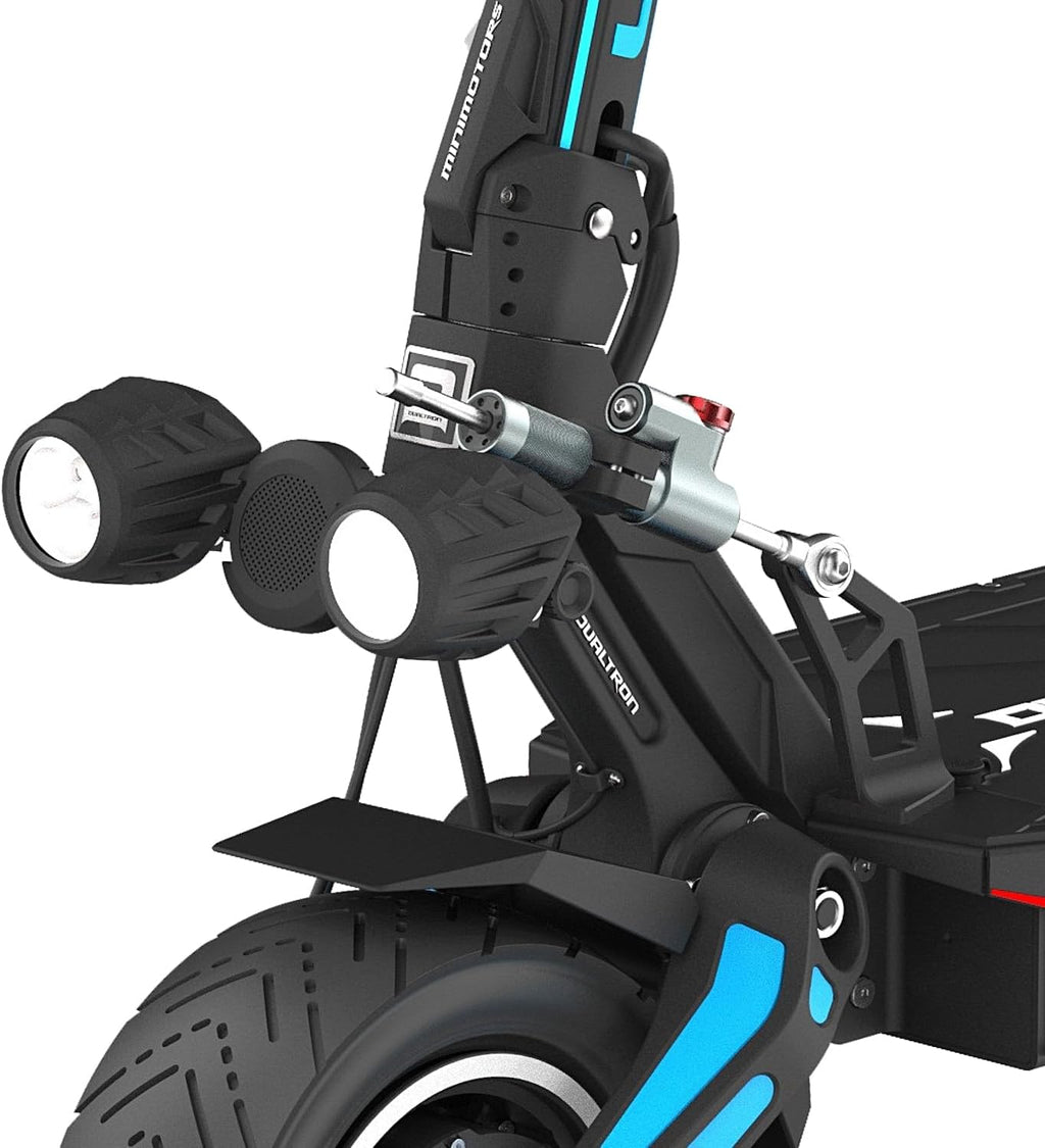 Minimotors – Dualtron Storm Limited Adult Electric Scooter 84 V/45 Ah, 2 Motors 5750 W, Range up to 180 km, 25 km/h, Fast Powerful and Comfortable, Black