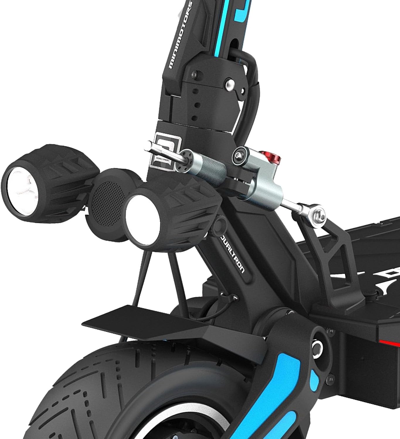 Minimotors – Dualtron Storm Limited Adult Electric Scooter 84 V/45 Ah, 2 Motors 5750 W, Range up to 180 km, 25 km/h, Fast Powerful and Comfortable, Black