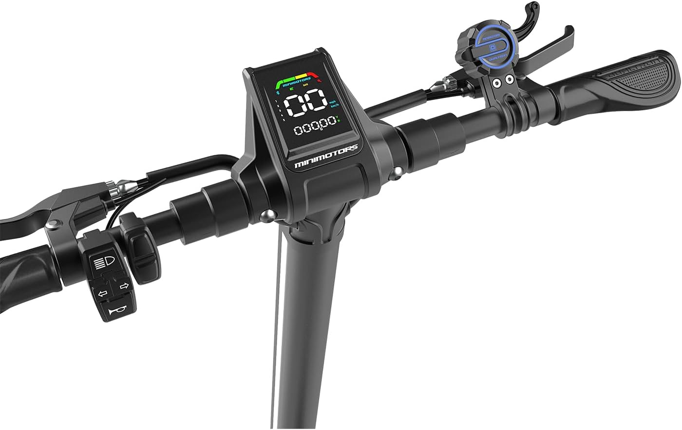 DUALTRON Pop Adult Electric Scooter – Single Motor – 52V 20Ah, 450W Motor, Range up to 45 km, 25 km/h, Fast Powerful and Comfortable, Black