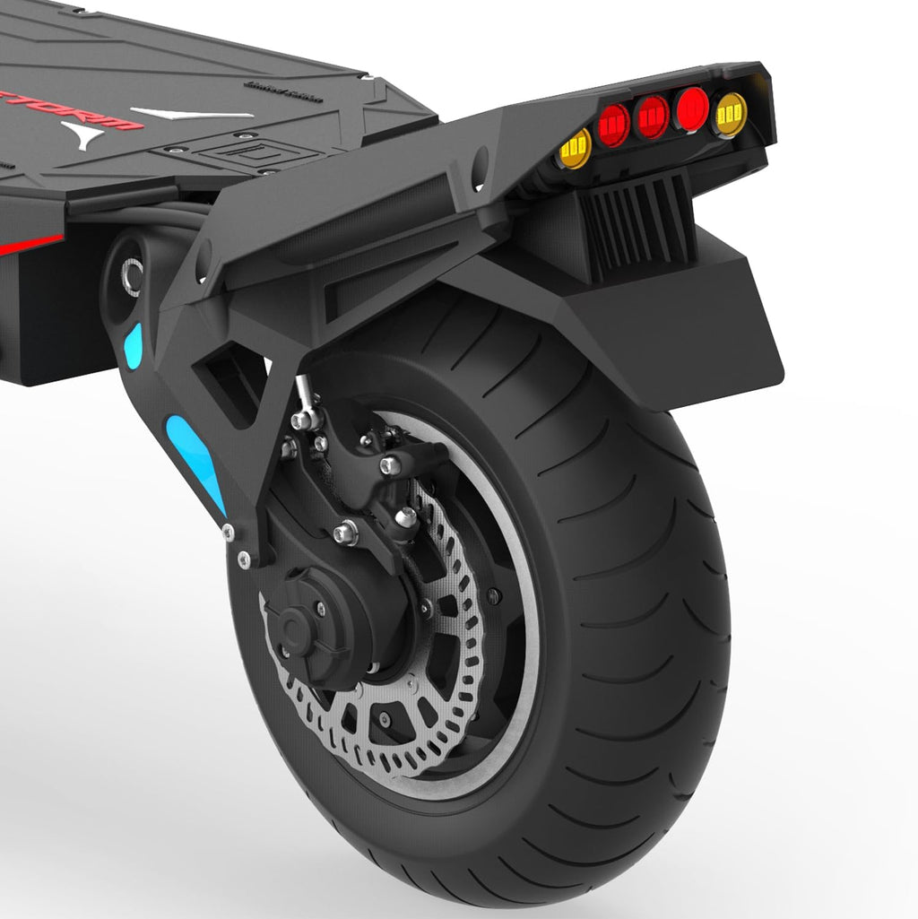 Minimotors – Dualtron Storm Limited Adult Electric Scooter 84 V/45 Ah, 2 Motors 5750 W, Range up to 180 km, 25 km/h, Fast Powerful and Comfortable, Black