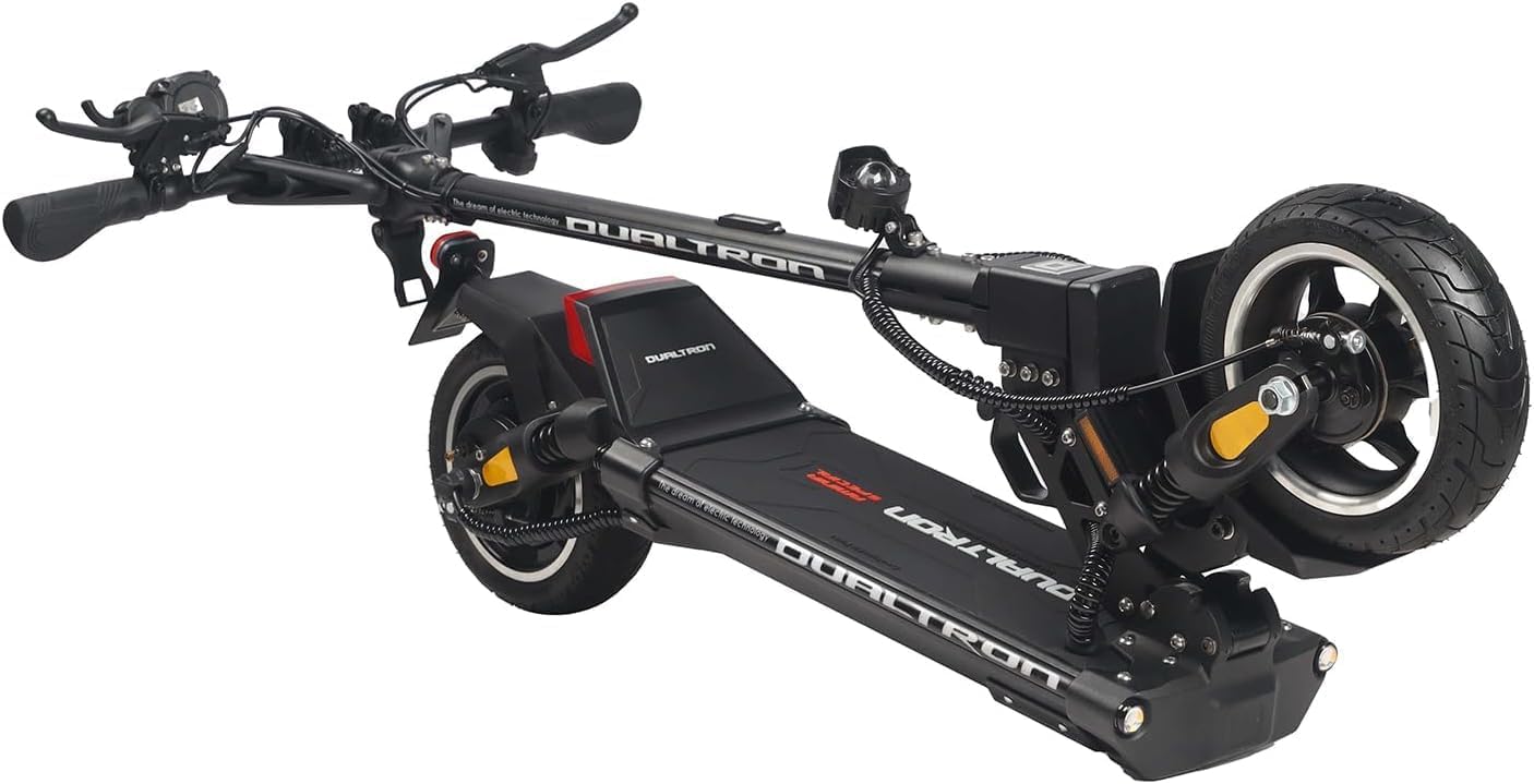 Aminia Adult Electric Scooter 52 V/13 Ah, 1000 W Motor, Range up to 45 km, 25 km/h, Fast Powerful and Comfortable, Black