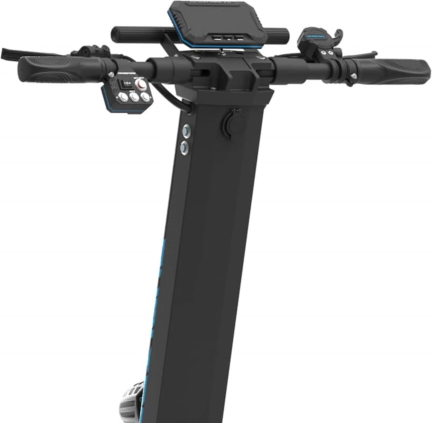 Minimotors - Dualtron X Limited LTD Elektroroller für Erwachsene - 84 V, 60 Ah, 500-W-Motoren, Reichweite bis zu 170 km, 20 km/h, schnell, leistungsstark und komfortabel, Schwarz