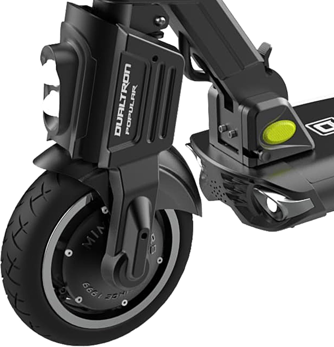 DUALTRON Pop Adult Electric Scooter – Single Motor – 52V 20Ah, 450W Motor, Range up to 45 km, 25 km/h, Fast Powerful and Comfortable, Black