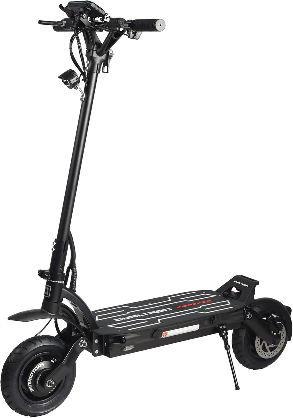 Minimotors Adult Electric Scooter Dualtron Forever Limited 60 V/24 Ah, 2 x 900 W Motors, Range up to 80 km, 25 km/h, Fast Powerful and Comfortable, Black New EY4 Screen