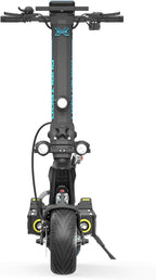 Minimotors - Dualtron X Limited LTD Elektroroller für Erwachsene - 84 V, 60 Ah, 500-W-Motoren, Reichweite bis zu 170 km, 20 km/h, schnell, leistungsstark und komfortabel, Schwarz