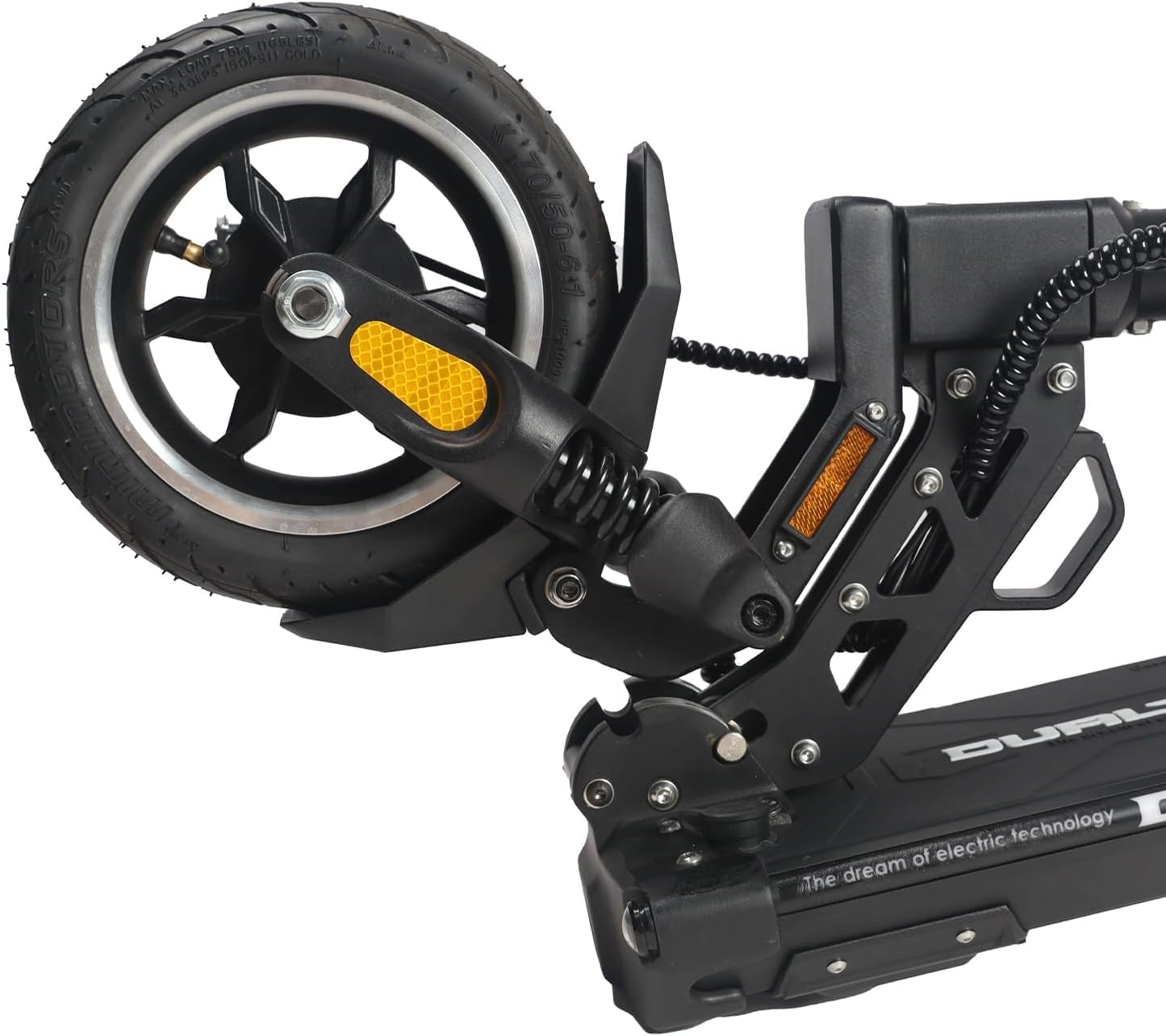 Aminia Adult Electric Scooter 52 V/13 Ah, 1000 W Motor, Range up to 45 km, 25 km/h, Fast Powerful and Comfortable, Black