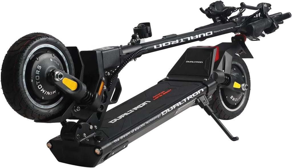 Minimotors – Adult Dualtron Aminia Long Body Electric Scooter 52 V/15 Ah, 2 Motors, 1000 W Motors, Range up to 50 km, 25 km/h, Fast Powerful and Comfortable, Black