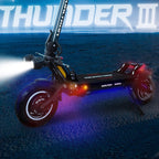 Minimotors - Dualtron Thunder 3 Elektroroller für Erwachsene - 72 V, 40 Ah, 500-W-Motoren, Reichweite bis zu 125 km, 20 km/h, schnell, leistungsstark und komfortabel, Schwarz