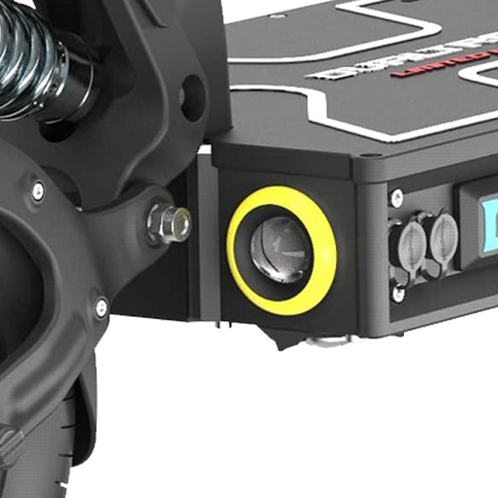 Minimotors - Dualtron X Limited LTD Elektroroller für Erwachsene - 84 V, 60 Ah, 500-W-Motoren, Reichweite bis zu 170 km, 20 km/h, schnell, leistungsstark und komfortabel, Schwarz