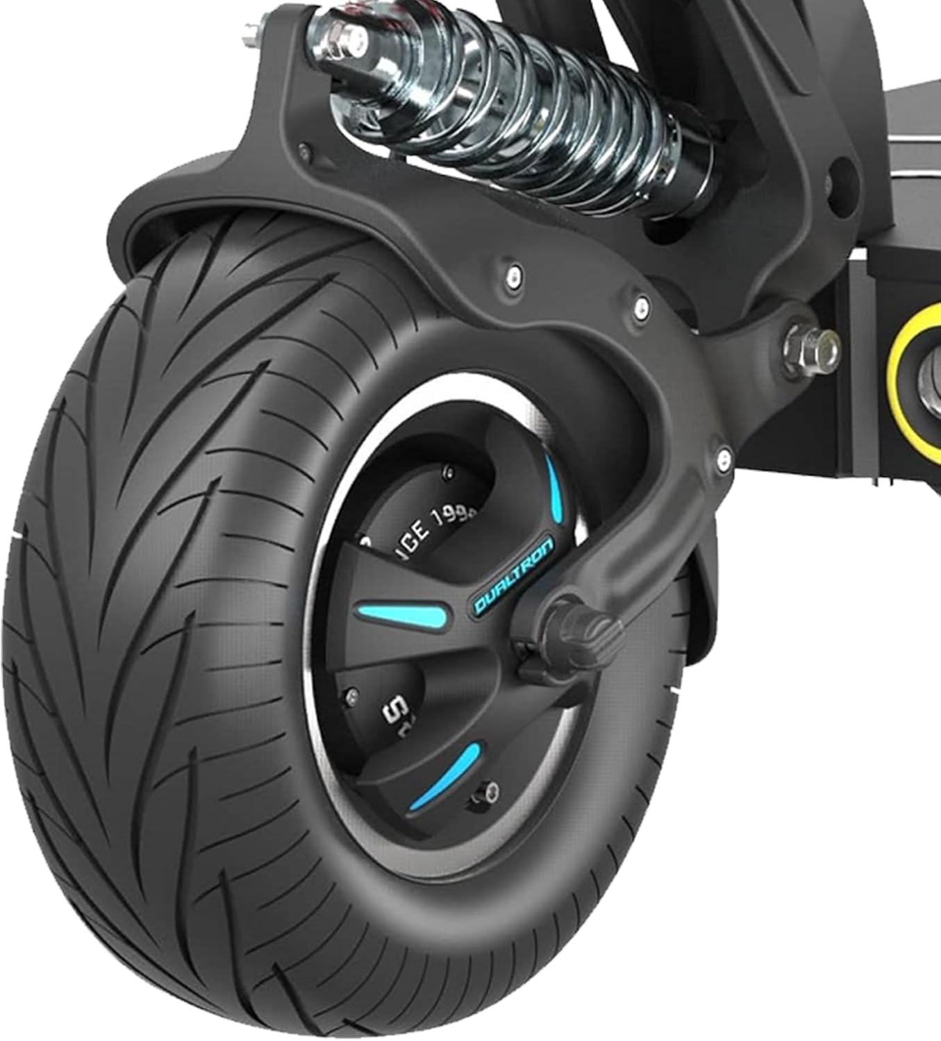 Minimotors - Dualtron X Limited LTD Elektroroller für Erwachsene - 84 V, 60 Ah, 500-W-Motoren, Reichweite bis zu 170 km, 20 km/h, schnell, leistungsstark und komfortabel, Schwarz